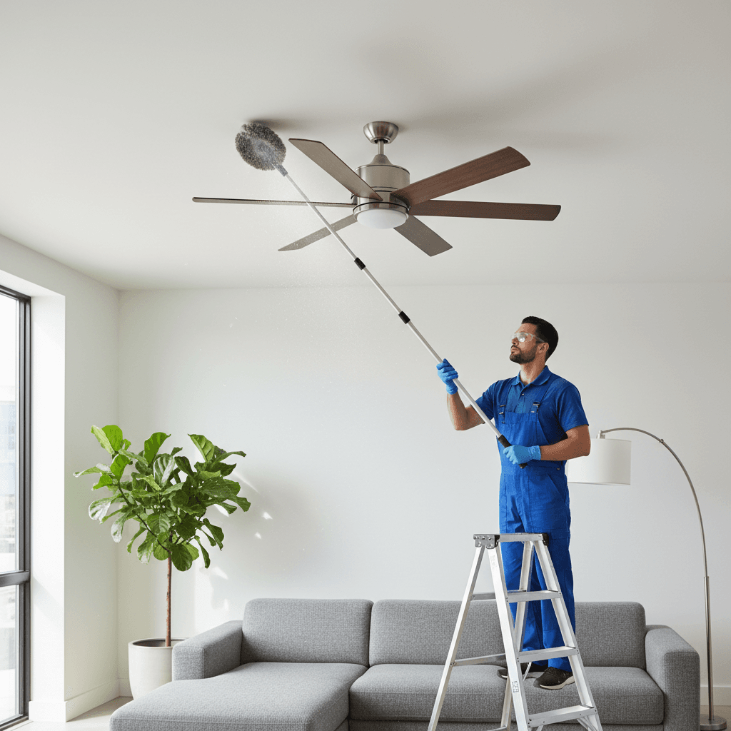 Light fixtures and fans