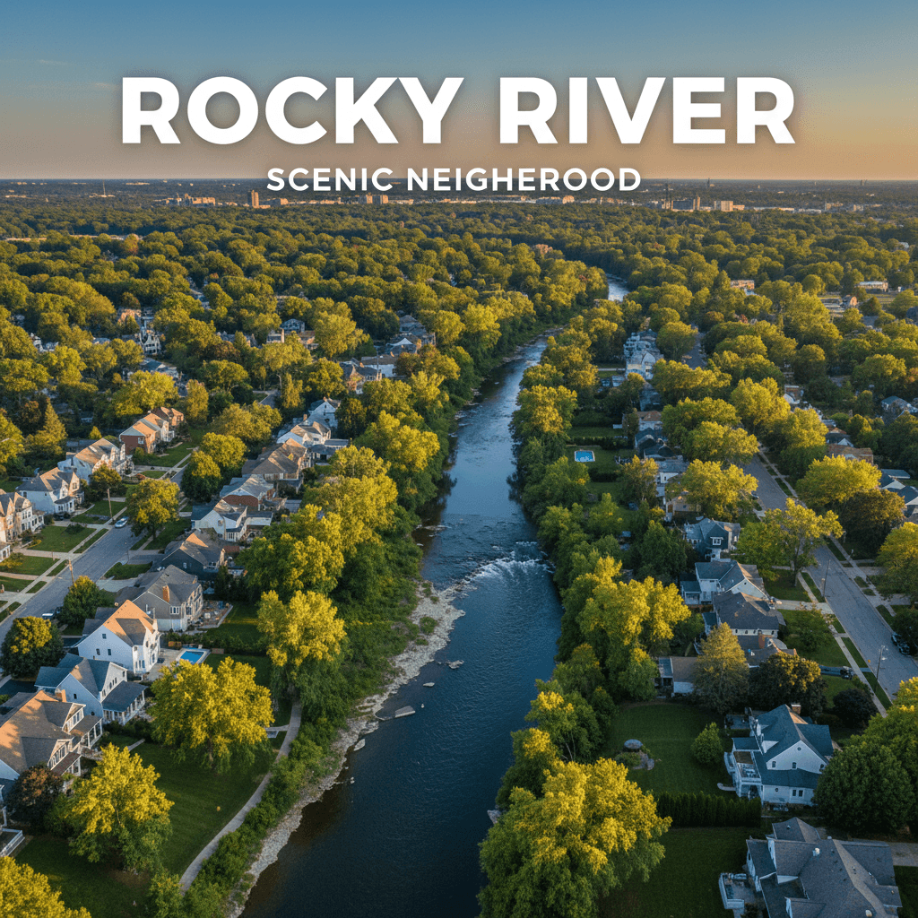 Rocky River Ohio neighborhood
