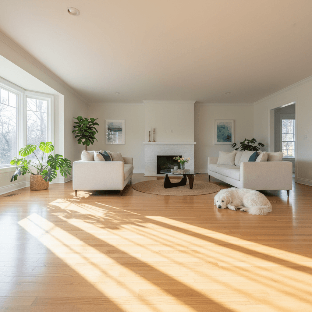 Squeaky clean floors