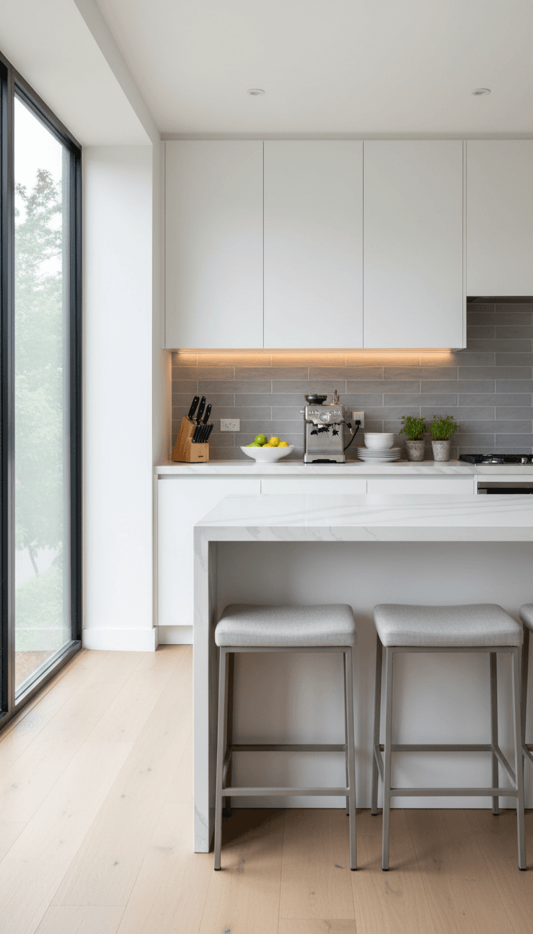 Clean modern kitchen