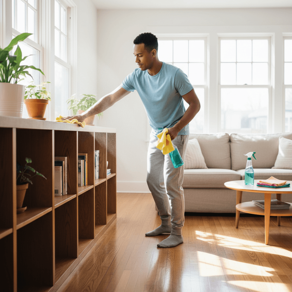 Regular maintenance cleaning