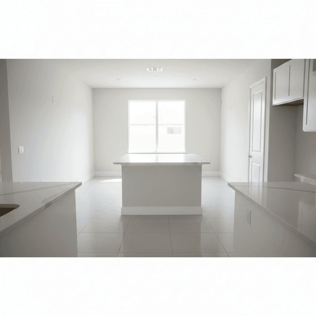 empty cleaned home ready for new tenants