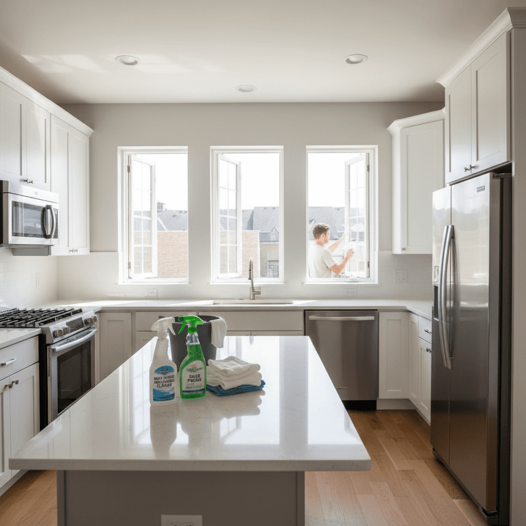 Move-in and move-out cleaning